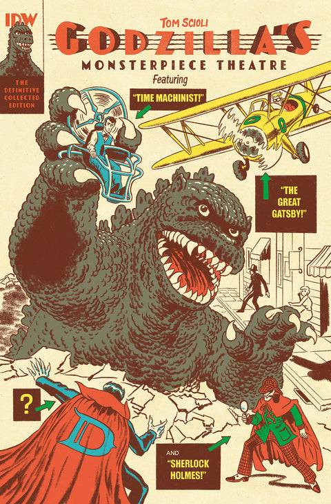 Godzilla’s Monsterpiece Theatre IDW Publishing Tom Scioli