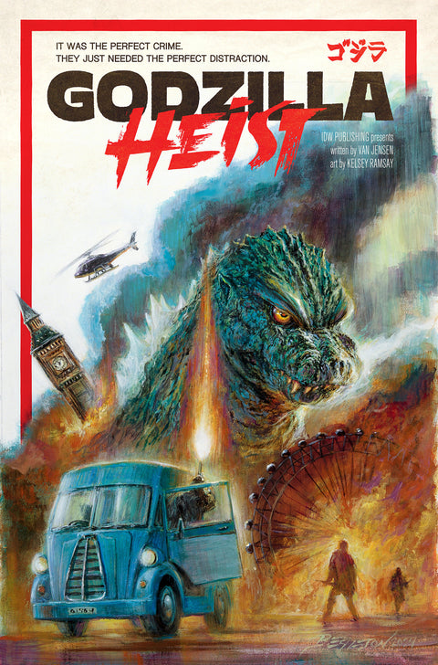 Godzilla: Heist TP #1 (2025) TP Buy & Sell Comics Online Comic Shop Toronto Canada