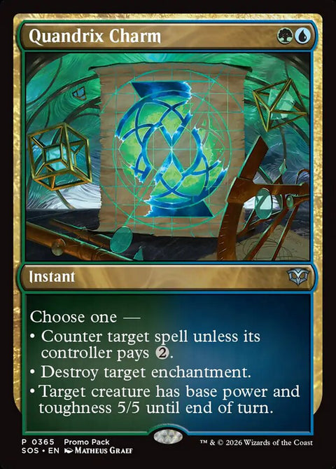 Quandrix Charm (Foil)