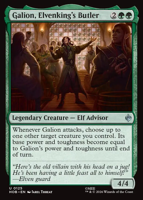 Galion, Elvenking's Butler (Foil)