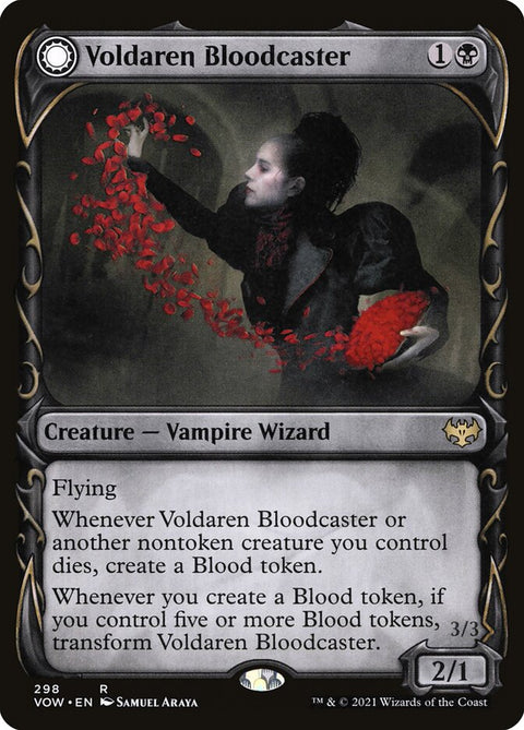 Voldaren Bloodcaster // Bloodbat Summoner (Foil)