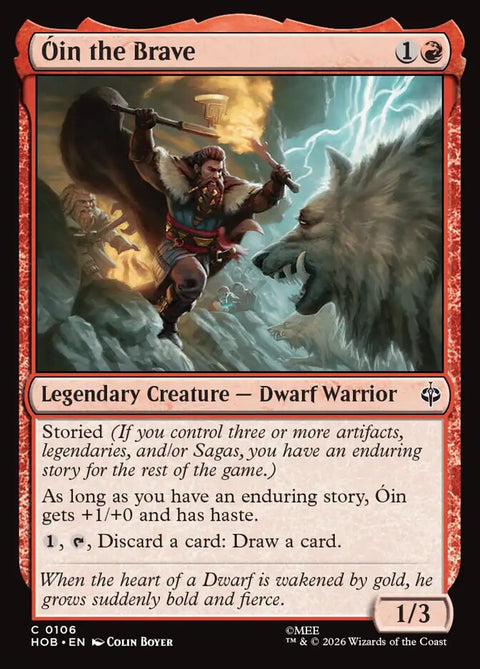 Óin the Brave (Foil)