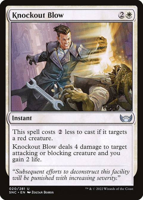 Knockout Blow (Foil)