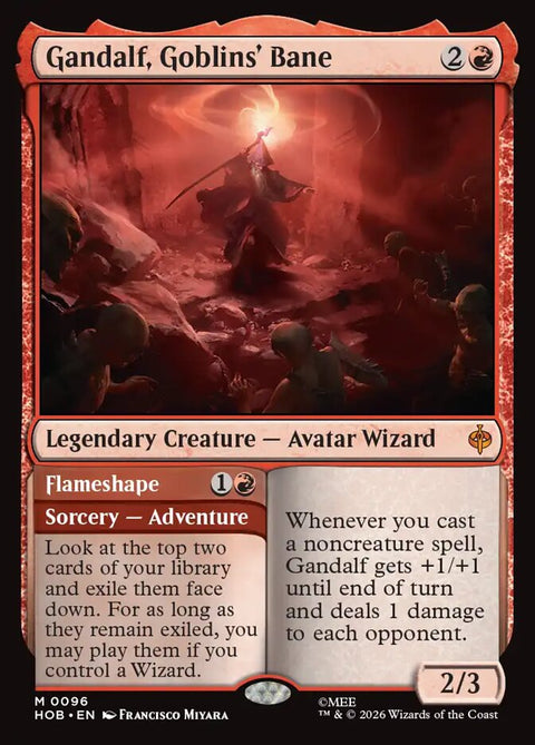 Gandalf, Goblins' Bane // Flameshape (Foil)