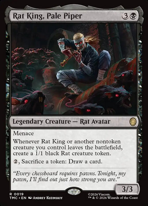 Rat King, Pale Piper (Commander)