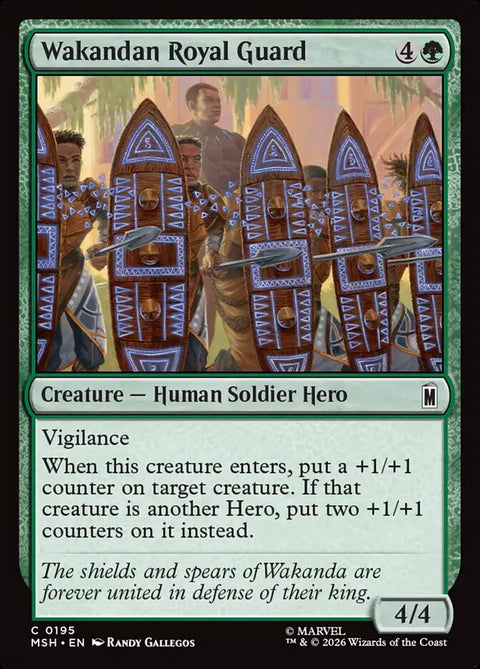 Wakandan Royal Guard (Foil)