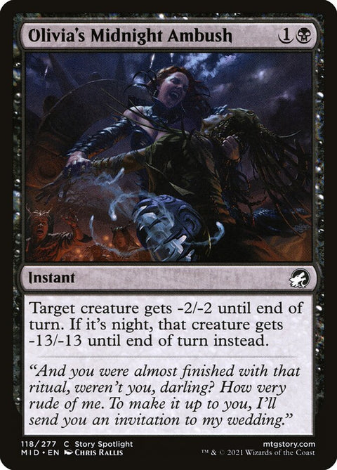 Olivia's Midnight Ambush (Foil)