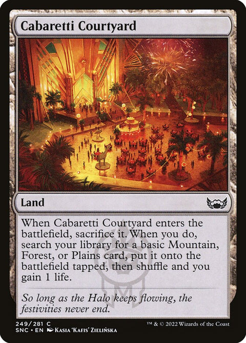 Cabaretti Courtyard (Foil)