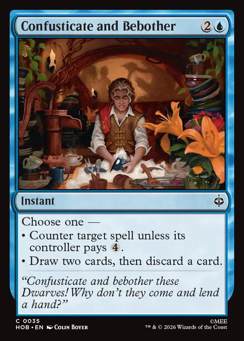 Confusticate and Bebother (Foil)