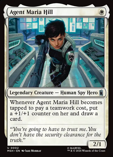 Agent Maria Hill (Foil)