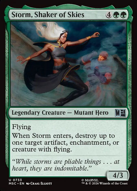 Storm, Shaker of Skies (Foil)