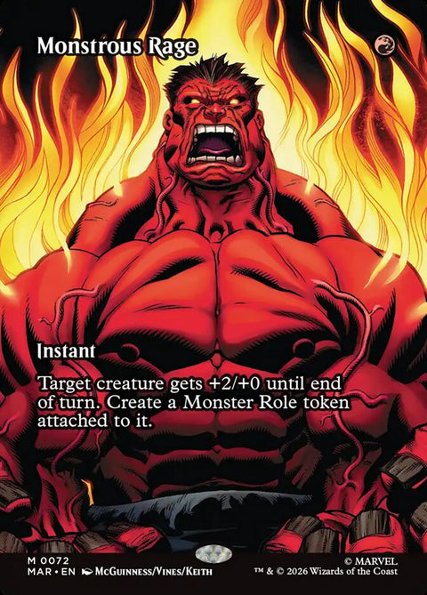 Monstrous Rage (Foil)