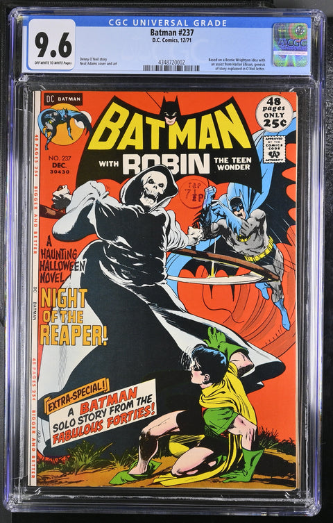 Batman #237 (CGC 9.6) (1971) Neal Adams
