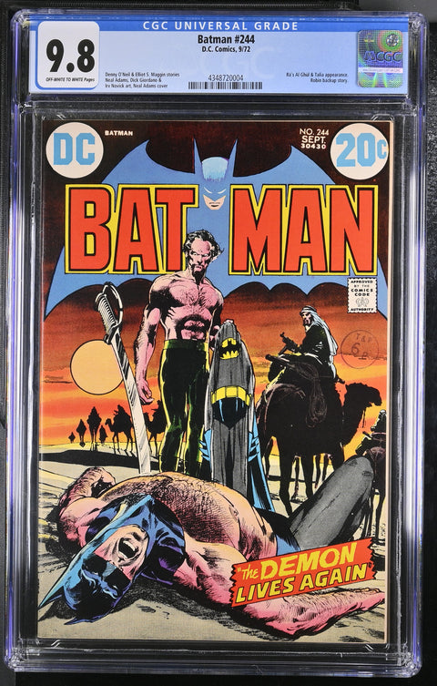 Batman #244 (CGC 9.8) (1972)