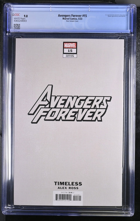 Avengers Forever, Vol. 2 #15 (CGC 9.8) (2023) Alex Ross Timeless Kang Variant