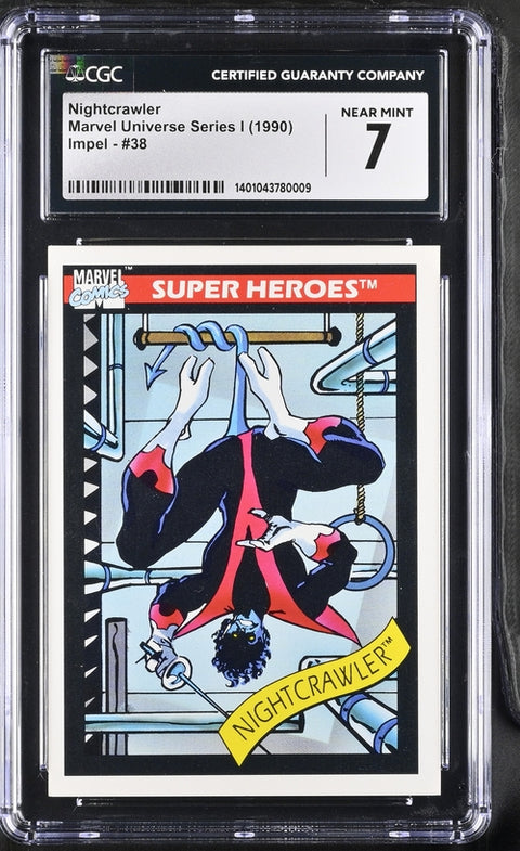 Marvel Universe Series I - Nightcrawler #38 (CGC 7.0) (1990) Impel Impel Buy & Sell Comics Online Comic Shop Toronto Canada
