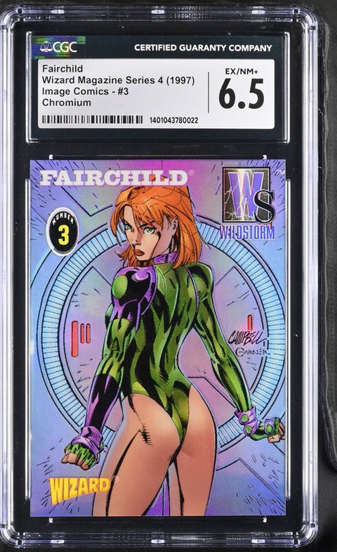 Wizard Magazine Series 4 - Fairchild #3 (CGC 6.5) (1997) Chromium Chromium Buy & Sell Comics Online Comic Shop Toronto Canada