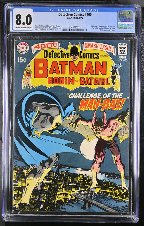 Detective Comics #400 (CGC 8.0) (1970) 1st Man-Bat