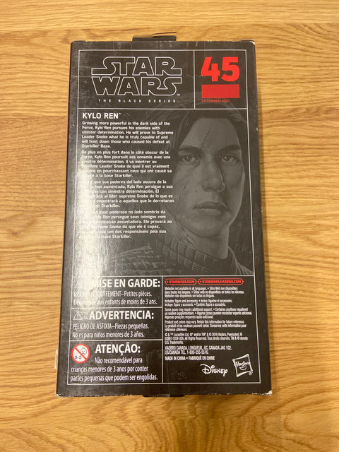 Star Wars: The Black Series - #45 Kylo Ren (2016) Disney / Hasbro 6 in