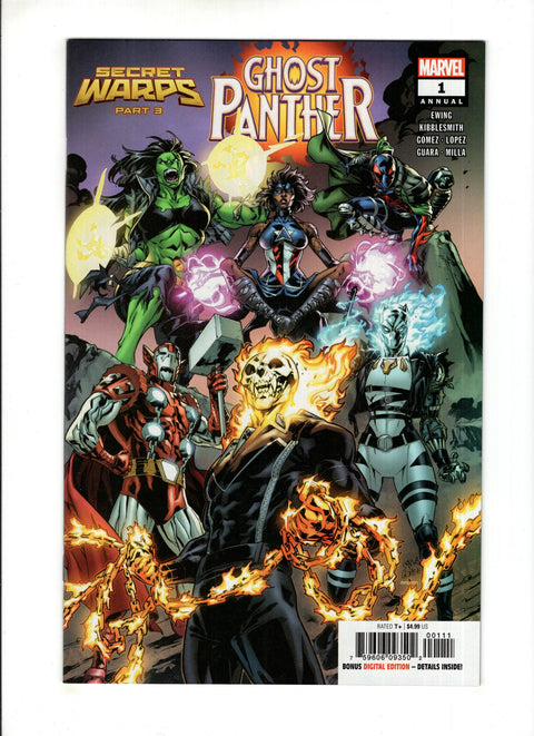Secret Warps: Ghost Panther #1 (Cvr A) (2019) Regular Carlos Gomez Cover A Regular Carlos Gomez Cover Buy & Sell Comics Online Comic Shop Toronto Canada