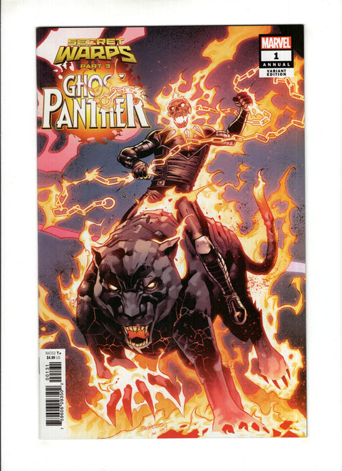 Secret Warps: Ghost Panther #1 (Cvr B) (2019) Variant Carlos Pacheco Connecting Cover B Variant Carlos Pacheco Connecting Cover Buy & Sell Comics Online Comic Shop Toronto Canada