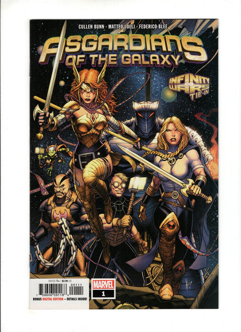 Asgardians of the Galaxy #1 (Cvr A) (2018) Regular Dale Keown Cover A Regular Dale Keown Cover Buy & Sell Comics Online Comic Shop Toronto Canada