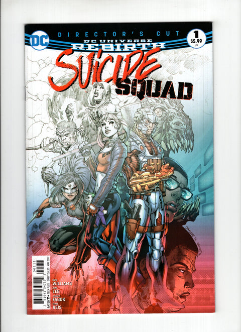 Suicide Squad, Vol. 4 #1 (Cvr W) (2017) Director's Cut W Director's Cut Buy & Sell Comics Online Comic Shop Toronto Canada