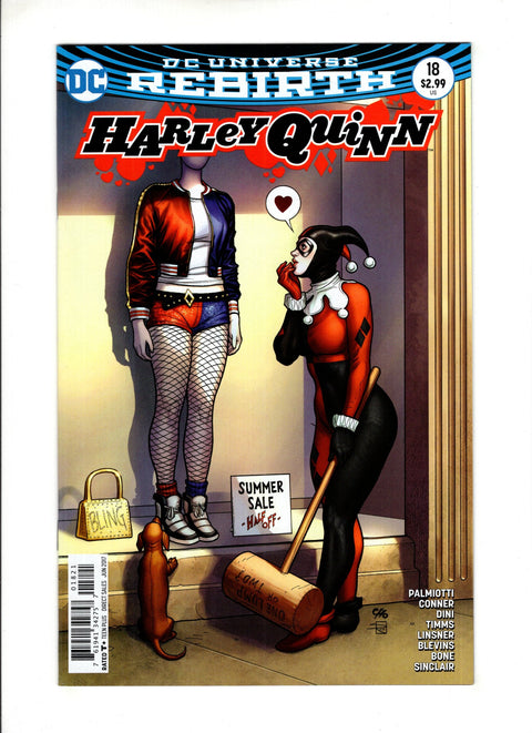 Harley Quinn, Vol. 3 #18 (Cvr D) (2017) Variant Frank Cho Cover D Variant Frank Cho Cover Buy & Sell Comics Online Comic Shop Toronto Canada