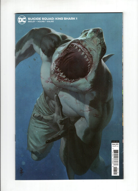 Suicide Squad: King Shark #1 (Cvr B) (2021) Riccardo Federici King Shark Card Stock variant B Riccardo Federici King Shark Card Stock variant Buy & Sell Comics Online Comic Shop Toronto Canada