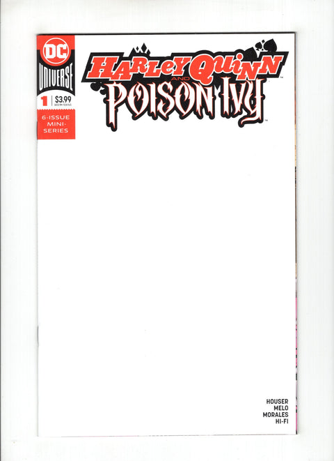 Harley Quinn and Poison Ivy #1 (Cvr D) (2019) Blank Cover D Blank Cover Buy & Sell Comics Online Comic Shop Toronto Canada