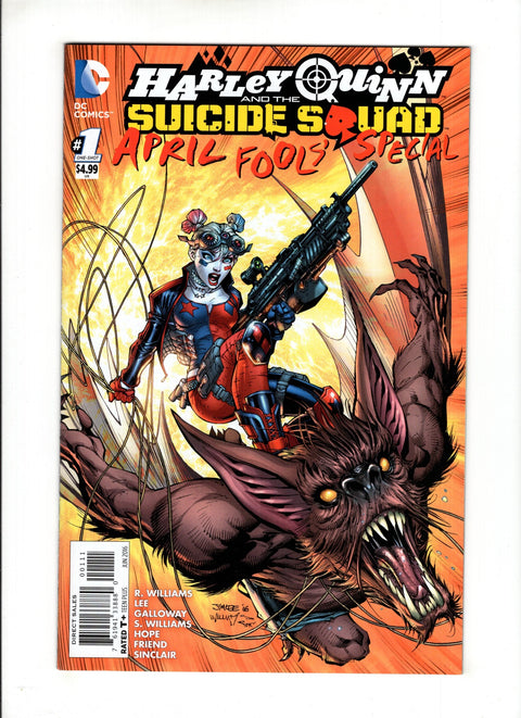 Harley Quinn and Suicide Squad April Fool's Special #1 (Cvr A) (2016) Regular Jim Lee Cover A Regular Jim Lee Cover Buy & Sell Comics Online Comic Shop Toronto Canada