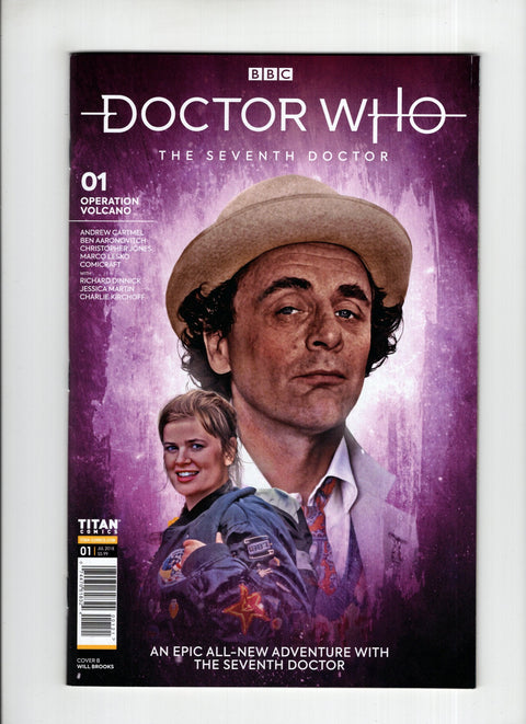 Doctor Who: The Seventh Doctor: Operation Volcano #1 (Cvr B) (2018) Will Brooks Variant B Will Brooks Variant Buy & Sell Comics Online Comic Shop Toronto Canada