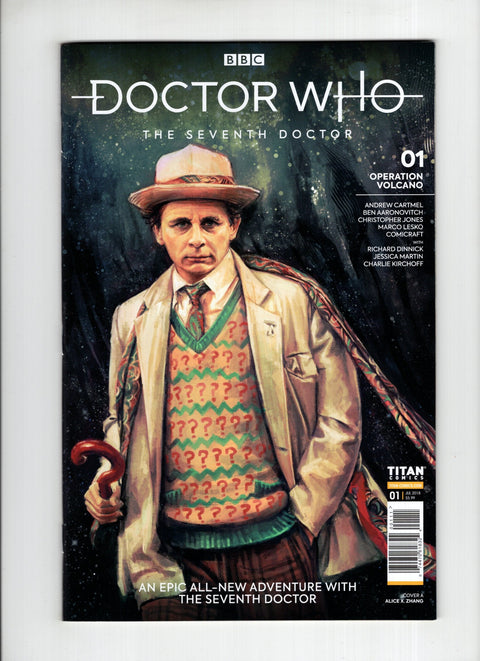 Doctor Who: The Seventh Doctor: Operation Volcano #1 (Cvr A) (2018) Alice X. Zhang Regular A Alice X. Zhang Regular Buy & Sell Comics Online Comic Shop Toronto Canada