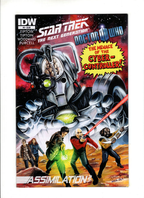Star Trek: The Next Generation / Doctor Who: Assimilation #8 (Cvr A) (2012) J.K. Woodward Regular A J.K. Woodward Regular Buy & Sell Comics Online Comic Shop Toronto Canada