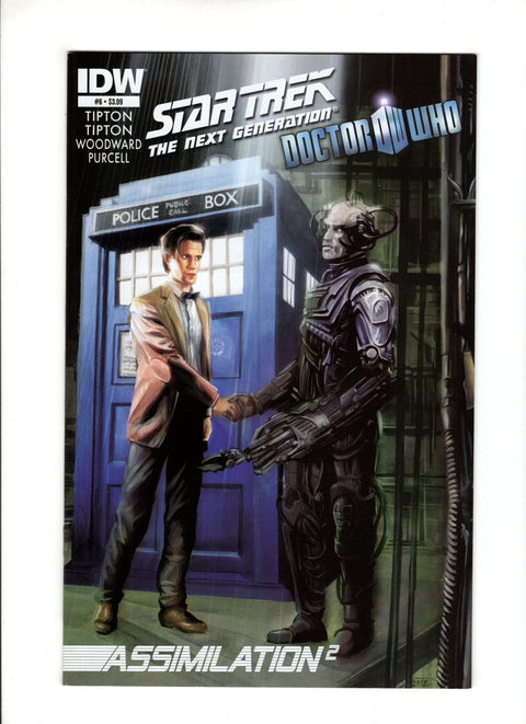 Star Trek: The Next Generation / Doctor Who: Assimilation #6 (Cvr A) (2012) J.K. Woodward Regular A J.K. Woodward Regular Buy & Sell Comics Online Comic Shop Toronto Canada