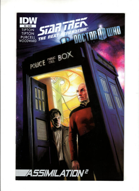 Star Trek: The Next Generation / Doctor Who: Assimilation #5 (Cvr A) (2012) J.K. Woodward Regular A J.K. Woodward Regular Buy & Sell Comics Online Comic Shop Toronto Canada