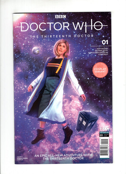Doctor Who: The Thirteenth Doctor #1 (Cvr K) (2018) Athena Stamos cosplay Variant K Athena Stamos cosplay Variant Buy & Sell Comics Online Comic Shop Toronto Canada