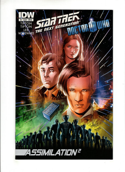 Star Trek: The Next Generation / Doctor Who: Assimilation #3 (Cvr B) (2012) Elena Casagrande Variant B Elena Casagrande Variant Buy & Sell Comics Online Comic Shop Toronto Canada