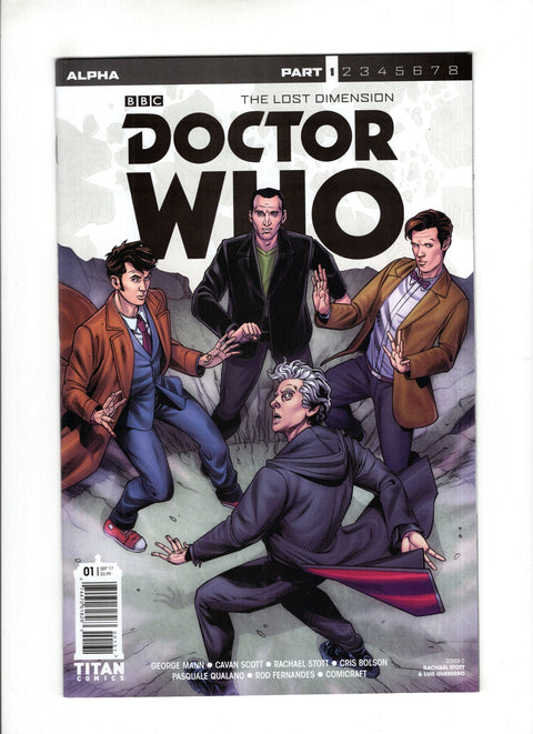 Doctor Who: The Lost Dimension - Alpha #1 (Cvr C) (2017) Rachael Stott & Luis Guerrero Cover C Rachael Stott & Luis Guerrero Cover Buy & Sell Comics Online Comic Shop Toronto Canada