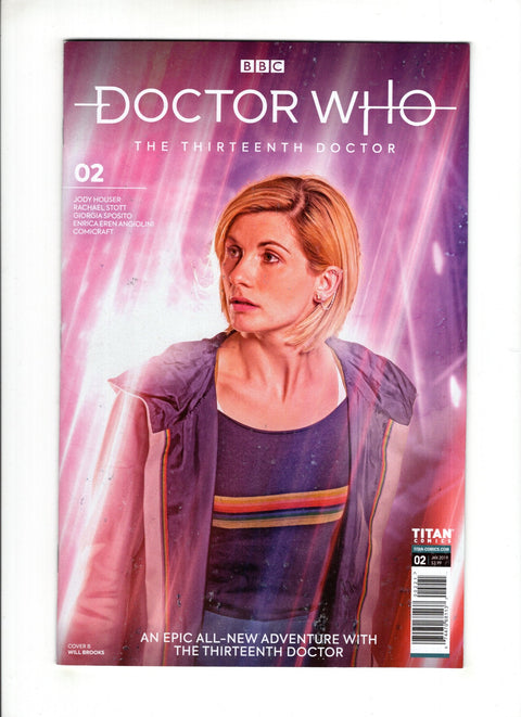 Doctor Who: The Thirteenth Doctor #2 (Cvr B) (2018) Will Brooks Variant B Will Brooks Variant Buy & Sell Comics Online Comic Shop Toronto Canada