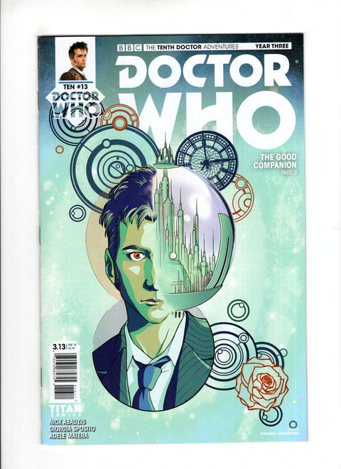 Doctor Who: The Tenth Doctor Adventures - Year Three #13 (Cvr A) (2018) Iolando Zanfardino Regular A Iolando Zanfardino Regular Buy & Sell Comics Online Comic Shop Toronto Canada