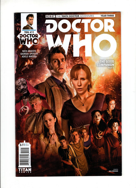 Doctor Who: The Tenth Doctor Adventures - Year Three #11 (Cvr B) (2017) Will Brooks Photo Variant B Will Brooks Photo Variant Buy & Sell Comics Online Comic Shop Toronto Canada