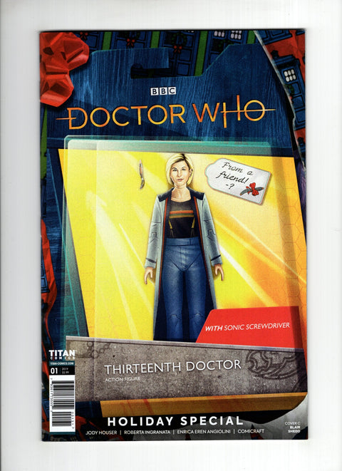 Doctor Who: The Thirteenth Doctor Holiday Special #1 (Cvr C) (2019) Blair Shedd Action Figure Variant C Blair Shedd Action Figure Variant Buy & Sell Comics Online Comic Shop Toronto Canada