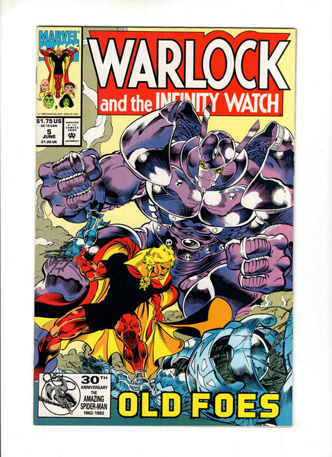 Warlock and the Infinity Watch #5 (1992) Buy & Sell Comics Online Comic Shop Toronto Canada