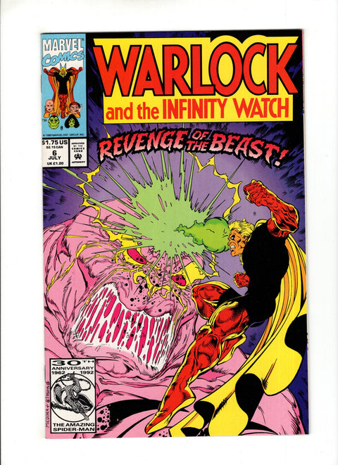 Warlock and the Infinity Watch #6 (1992) Buy & Sell Comics Online Comic Shop Toronto Canada