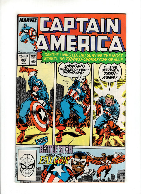 Captain America, Vol. 1 #355 (1989) Buy & Sell Comics Online Comic Shop Toronto Canada