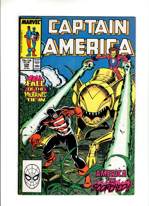 Captain America, Vol. 1 #339 (1988) Buy & Sell Comics Online Comic Shop Toronto Canada