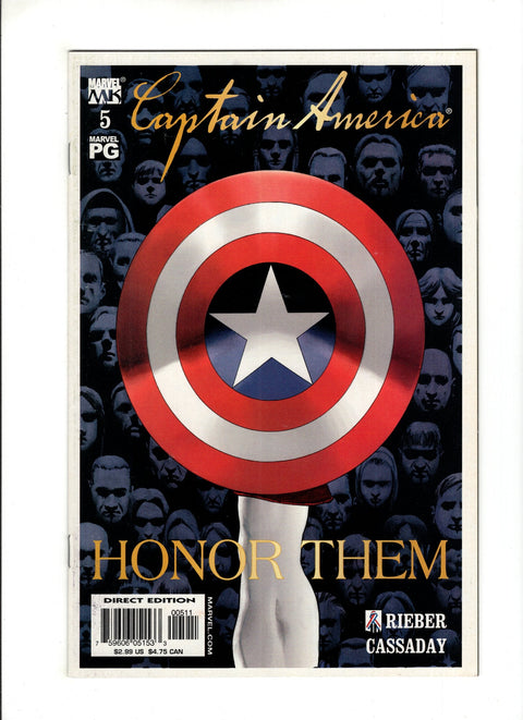 Captain America, Vol. 4 #5 (2002) Buy & Sell Comics Online Comic Shop Toronto Canada