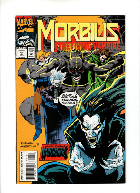 Morbius: The Living Vampire, Vol. 1 #11 (1993) Buy & Sell Comics Online Comic Shop Toronto Canada