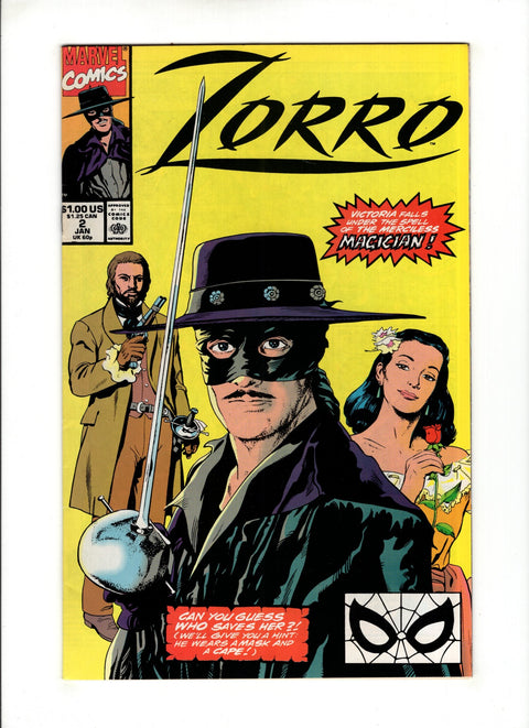 Zorro (Marvel) #2 (1991) Buy & Sell Comics Online Comic Shop Toronto Canada
